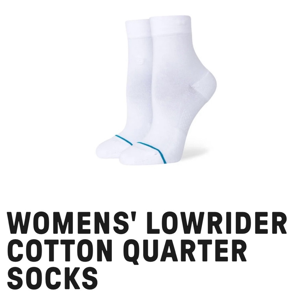 Stance Lowrider Cotton Quarter Casual Women's Socks